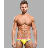 Andrew Christian Coolflex Freedom Jockstrap in Lime