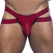 Andrew Christian FUKR Crave Mesh Brief in Red