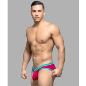 Andrew Christian Holiday Spree Brief in Rood