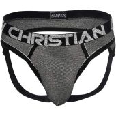 Andrew Christian Sparkle Denim Arch Jockstrap met Almost Naked 