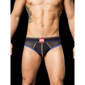 Barcode Berlin Bond Street Backless Brief in Black and Blue