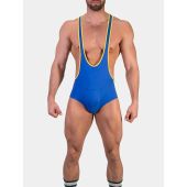  Barcode Berlin Singlet Areg in Blauw