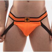 Barcode Jockstrap Yeni in Neon Orange