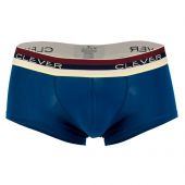 Clever Cambodian Latin Boxer in Petrol Blue
