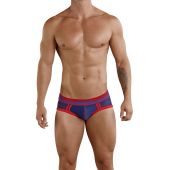Clever Danish Piping Brief  in Navyblue