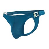 Clever Eros Latin Thong in Petrol Blue