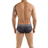 Clever Extra Sense Piping Brief in Black