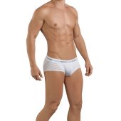 Clever Glamour Piping Brief in Wit