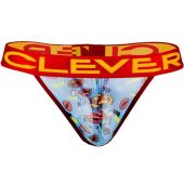 Clever Laugh Thong in Lightblue