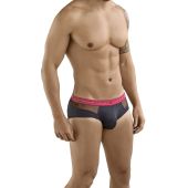 Clever Nectar Piping Brief in Black