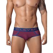 Clever Roma Piping Brief in Paars