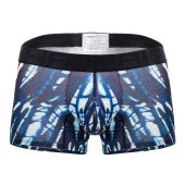 Hawai Printed Microfiber Boxershort Donkerblauw