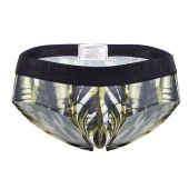 Hawai Printed Microfiber Brief Militair Groen