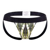 Hawai Printed Microfiber Jockstrap Militair Groen