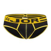 Jor Varsity Brief in Black 