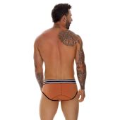 Jor Varsity Brief in Ocre