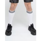 Maskulo Skulla Football Sokken Wit