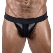 Mister B Neoprene Jockstrap in Zwart