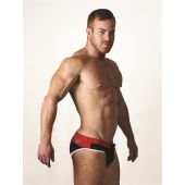 Mister B Urban Malta Swim Brief in Rood