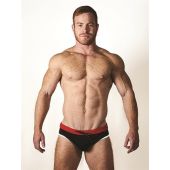 Mister B Urban Malta Swim Brief in Rood