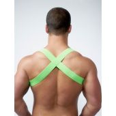 Mister B Urban X-Back Club Harness in Groen