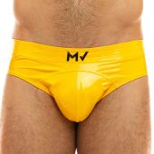 Modus Vivendi Viral Vinyl Bottomless Brief in Geel