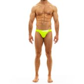 Modus Vivendi Viral Vinyl Jockstrap in Yellow Neon