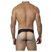 Pikante Click Athletic Mesh Jockstrap in Blauw