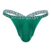 Sukrew Bubble Thong in Emerald