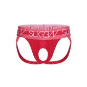 Sukrew U-Style Jockstrap in Deep Coral