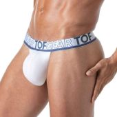 TOF Champion Stringless Thong in White
