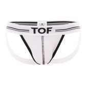 TOF French Jockstrap in White