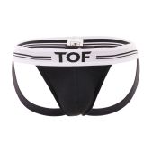 TOF French Jockstrap in Zwart