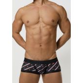 Toot Regimental Stripe Nano Boxershort in Zwart