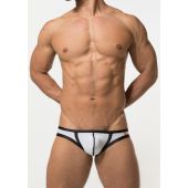 Toot Restraint Bikini Backless in White