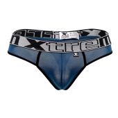 Xtremen Microfiber String in Petrol Blauw