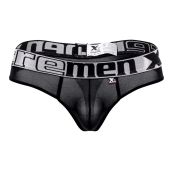 Xtremen Microfiber Thong in Black