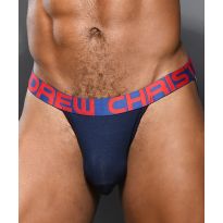 Andrew Christian Almost Naked Bamboo Jockstrap in Navyblauw