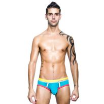 Andrew Christian Color Vibe Sport Brief in Teal