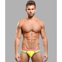 Andrew Christian Coolflex Freedom Jockstrap in Lime