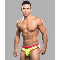 Andrew Christian  Coolflex Tagless Brief in Lime