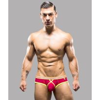 Andrew Christian Dare Brief mit Almost Naked in Rot