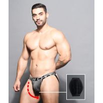 Andrew Christian Sparkle Shock Jockstrap with Male Feature Cup