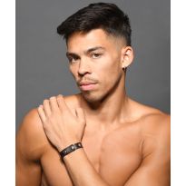 Andrew Christian Trophy Boy Snap Vegan Leather Cock Ring