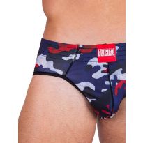 Barcode Berlin Backless Brief Bootcamp in Navy Blue