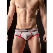 Barcode Berlin Brief Vicente in Grey / Red
