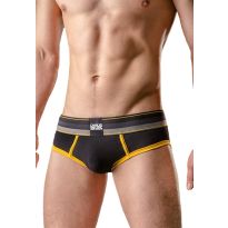  Barcode Berlin Gustavo Backless Brief in Schwarz