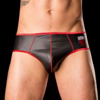 Barcode Berlin Laboratory Backless Brief in Zwart