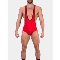 Barcode Berlin Singlet Areg in Red