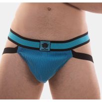 Barcode Jockstrap Yeni in Blau/Schwarz